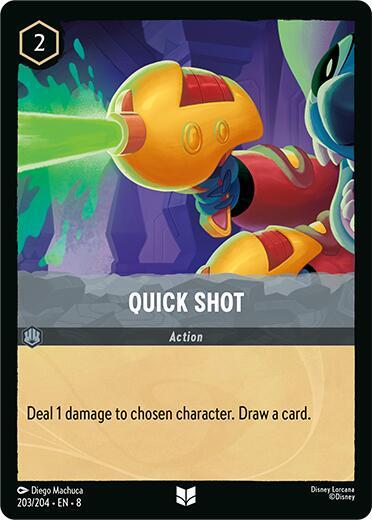 Quick Shot 203/204 (Reign of Jafar) 