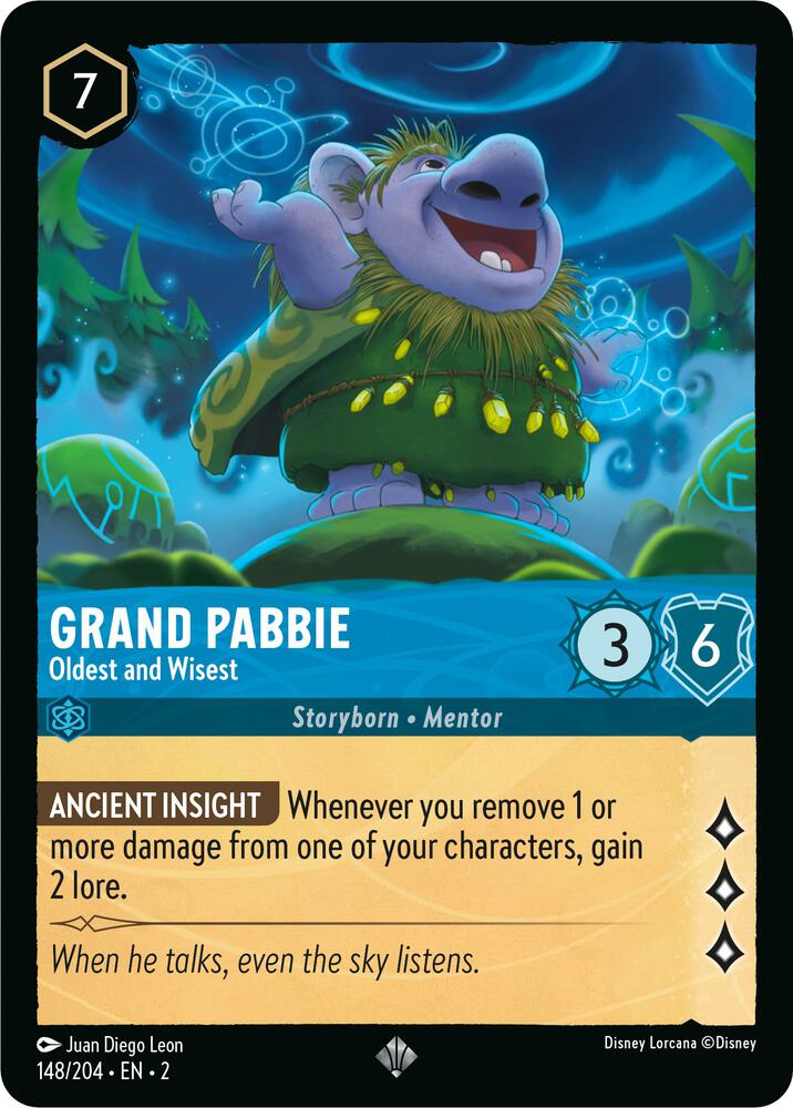 Grand Pabbie, Oldest and Wisest 148/204 (Rise of the Floodborn) 