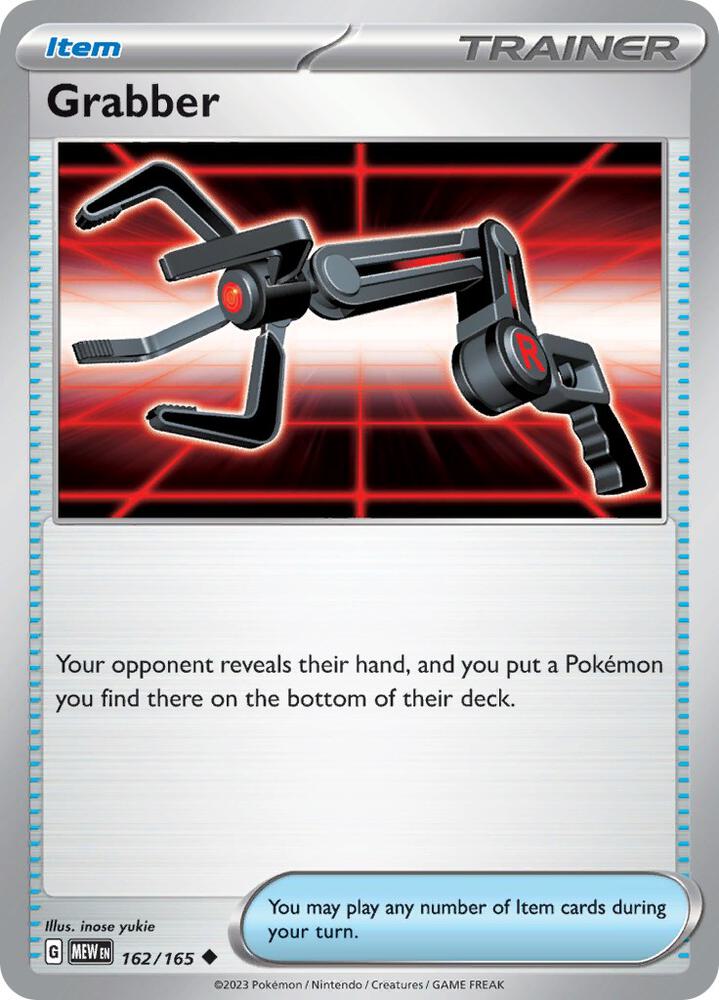 Grabber 162/165 (SV: Scarlet & Violet 151) 
