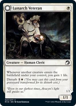 Lunarch Veteran 27 (Innistrad: Midnight Hunt) 