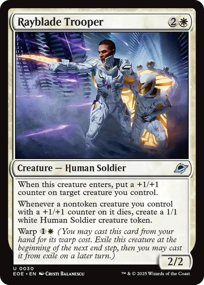 Rayblade Trooper 30/276 (Edge of Eternities)  - Foil