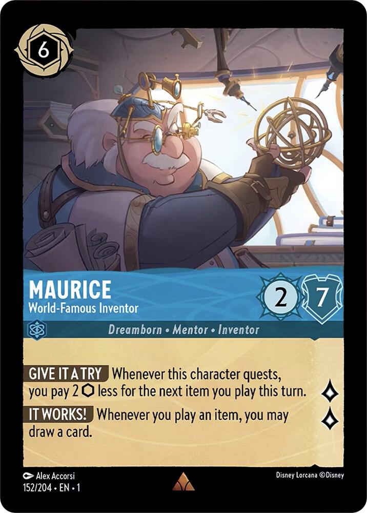 Maurice, World Famous Inventor 152/204 (The First Chapter) 