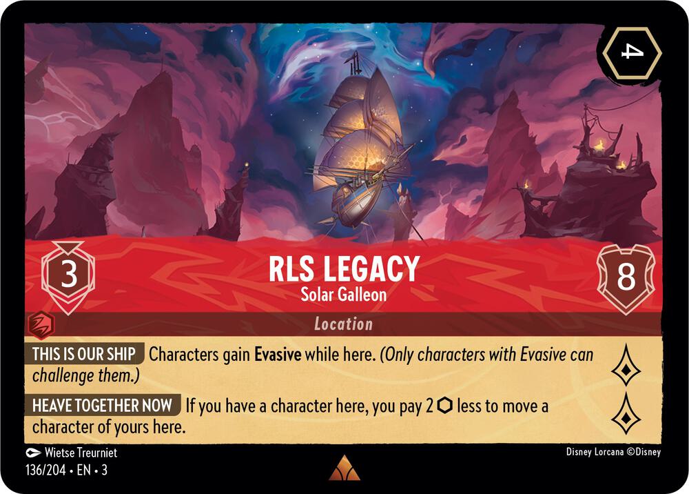 RLS Legacy, Solar Galleon 136/204 (Into the Inklands) 