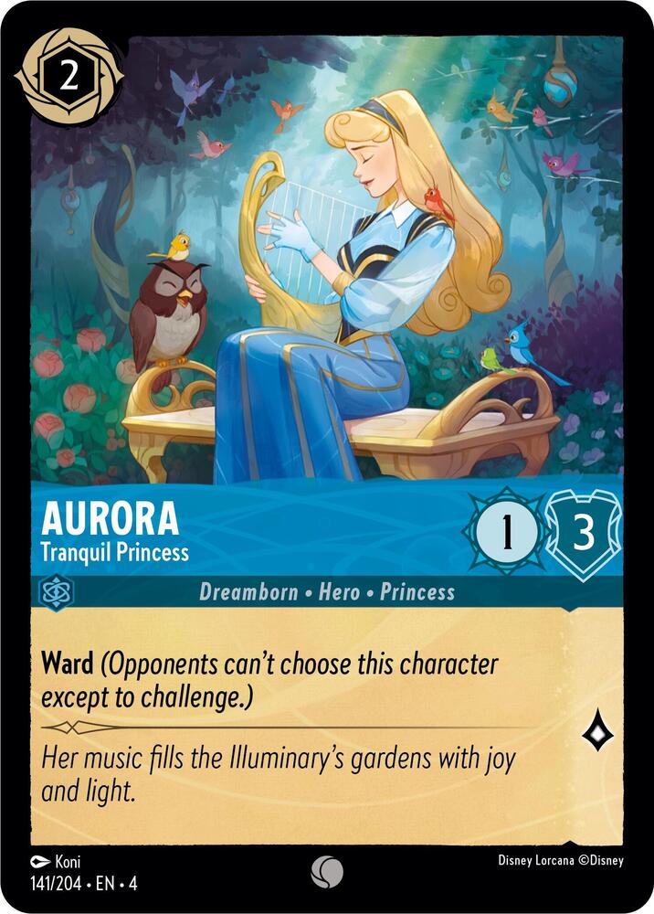 Aurora, Tranquil Princess 141/204 (Ursula's Return) 