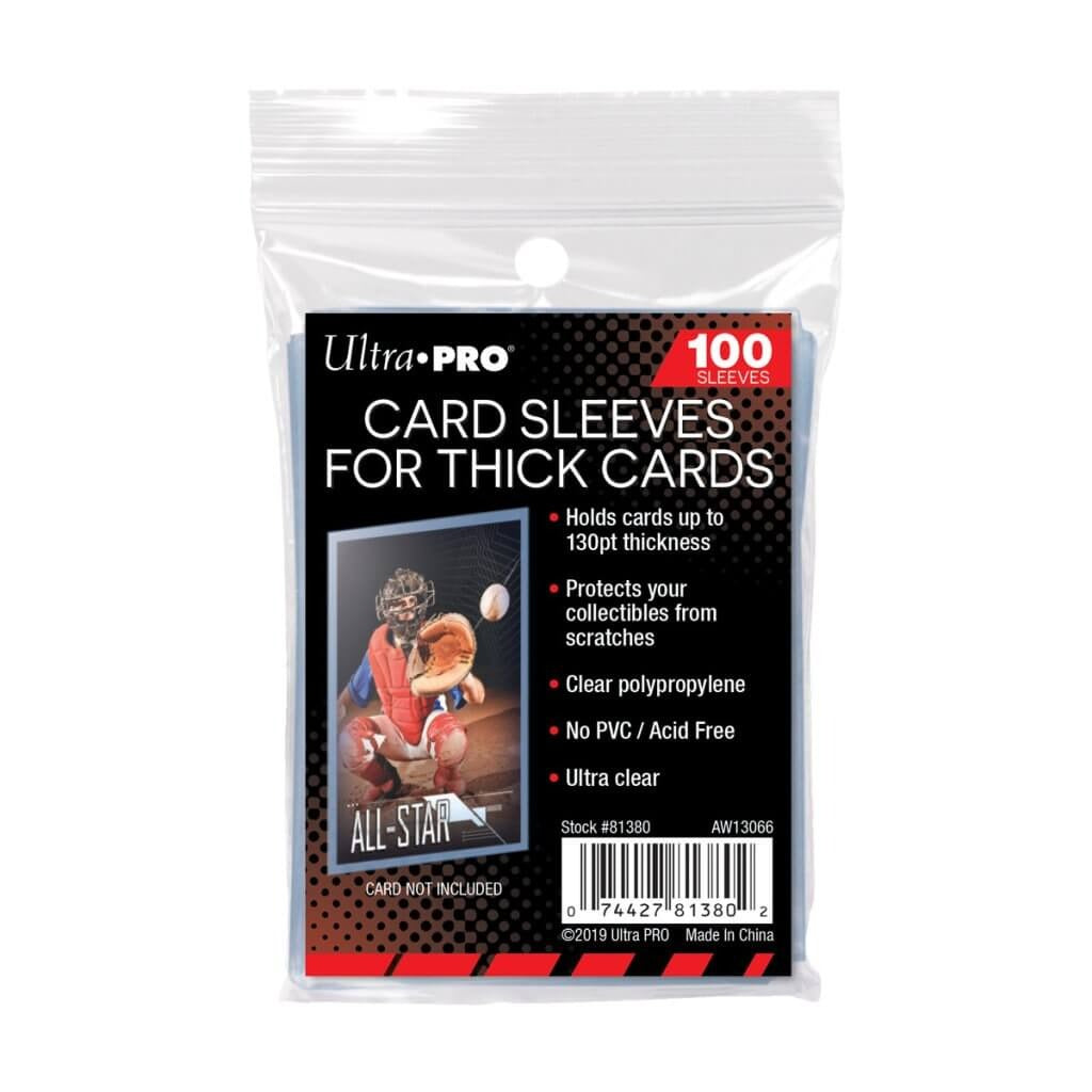 ULTRA PRO Card Sleeves - Thick Card Sleeves - 100 pk