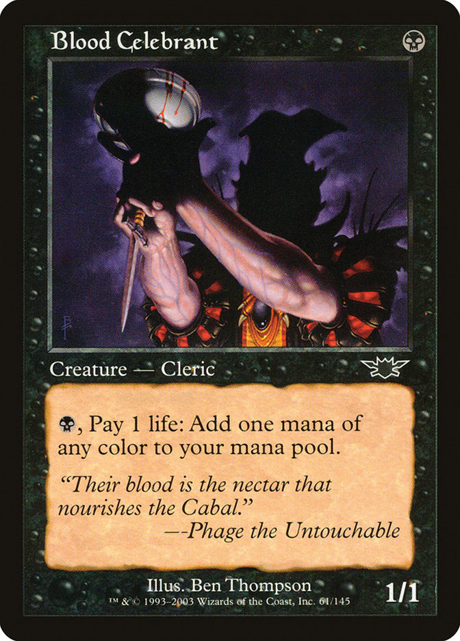 Blood Celebrant 61/145 (Legions) 