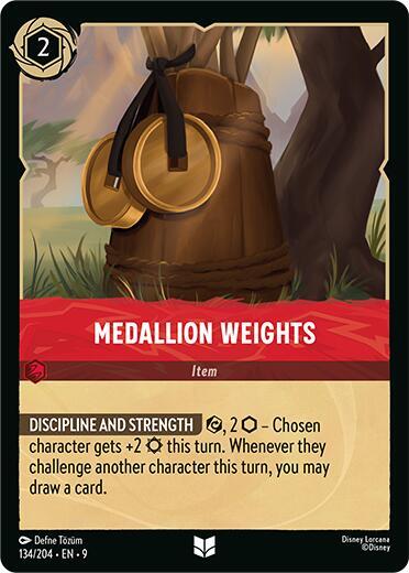 Medallion Weights 134/204 (Fabled) 