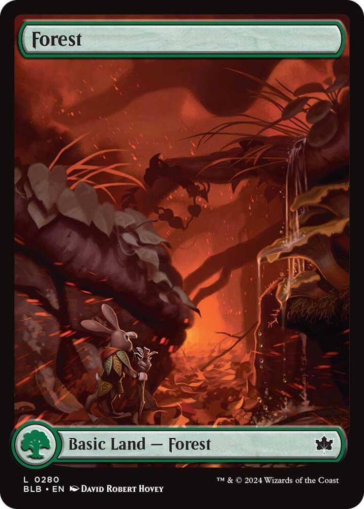 Forest 280 (Bloomburrow)  - Foil