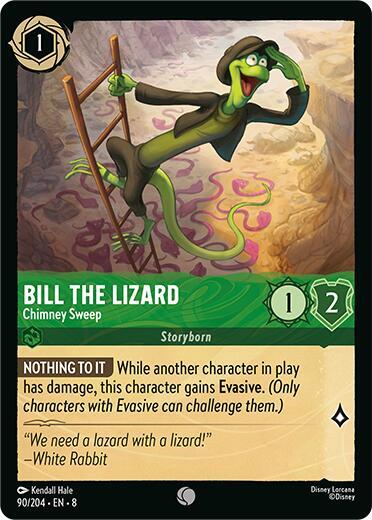 Bill the Lizard, Chimney Sweep 90/204 (Reign of Jafar) 