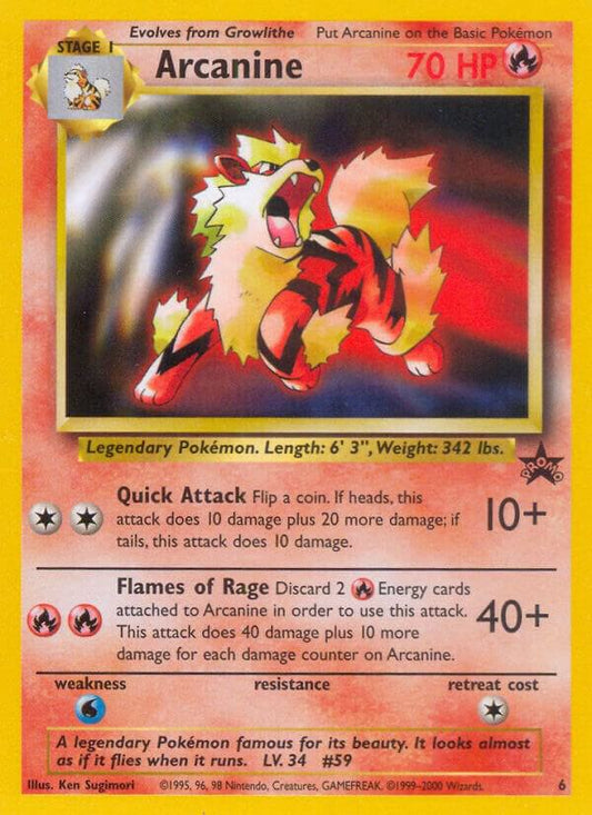 Arcanine 06/53 (WoTC Promo) 