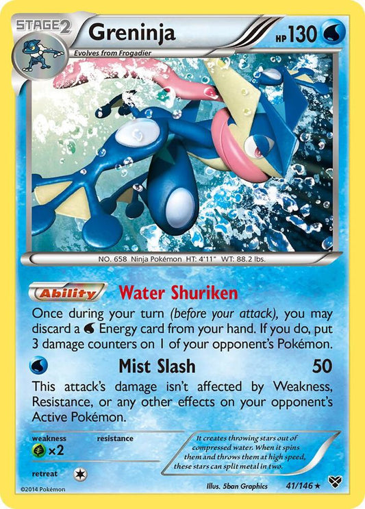 Greninja 041/146 (XY Base Set)  - Holofoil