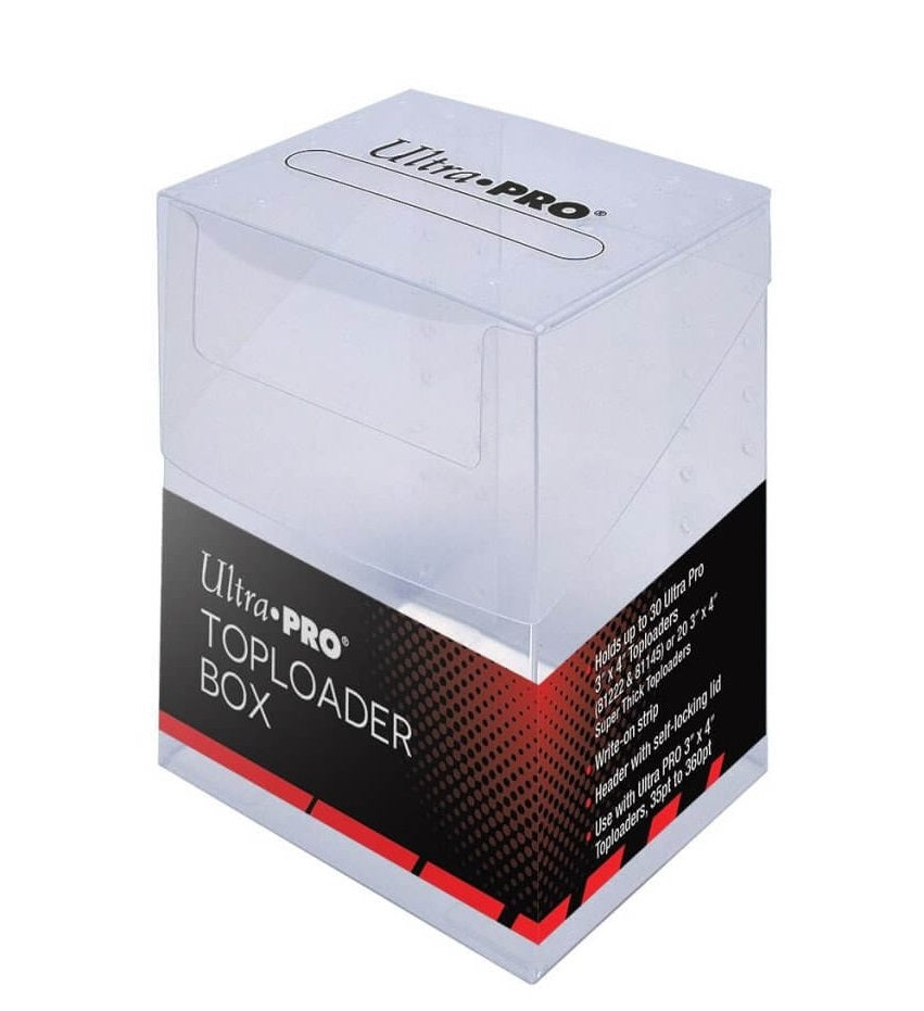 ULTRA PRO STORAGE BOX - Toploader Box - Clear