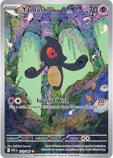 Yamask 122/086 (SV: White Flare)  - Holofoil