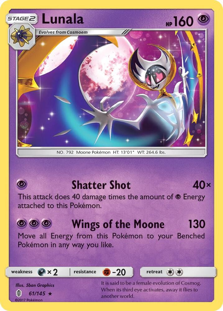 Lunala 61/145 (SM - Guardians Rising) 