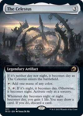 The Celestus Extended Art 377/277 (Innistrad: Midnight Hunt) 