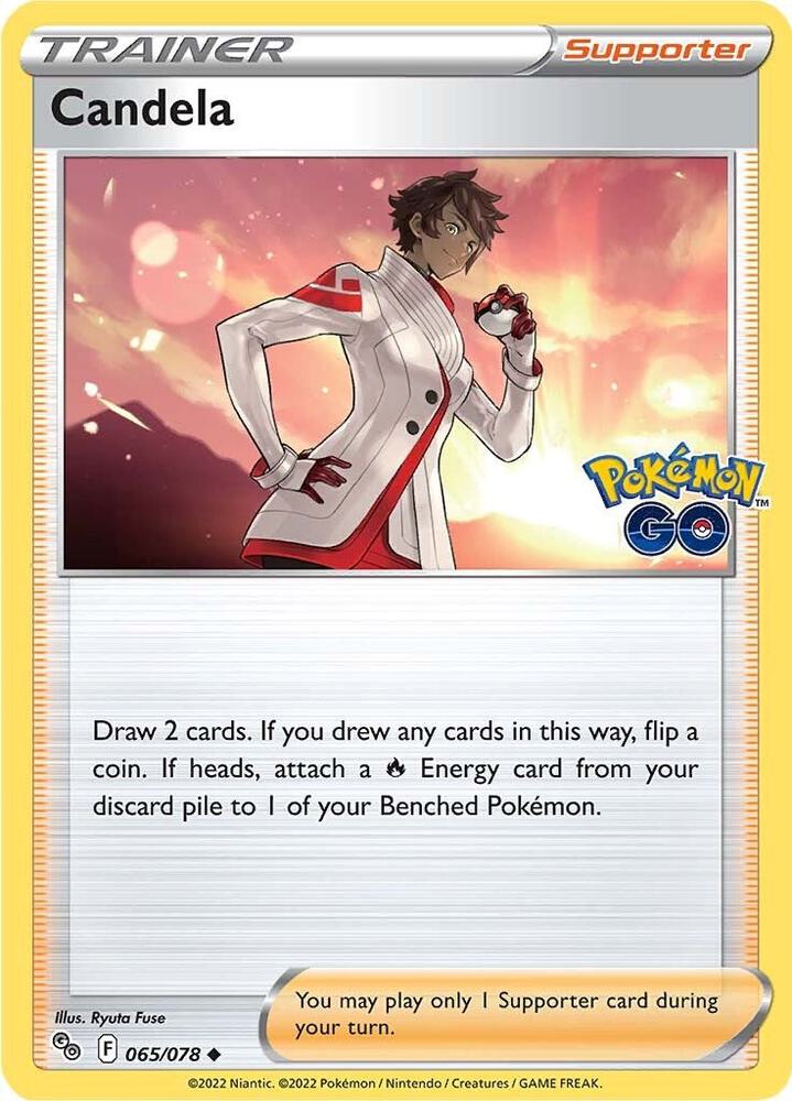 Candela 065/078 (Pokemon GO) 