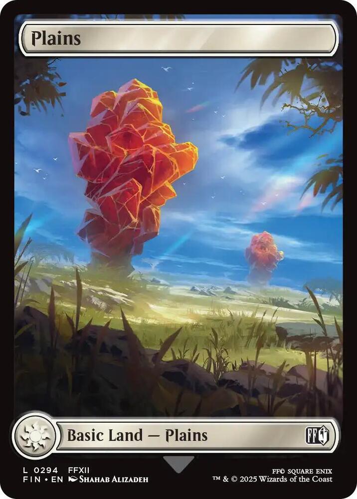 Plains  294 (FINAL FANTASY)  - Full Art Foil