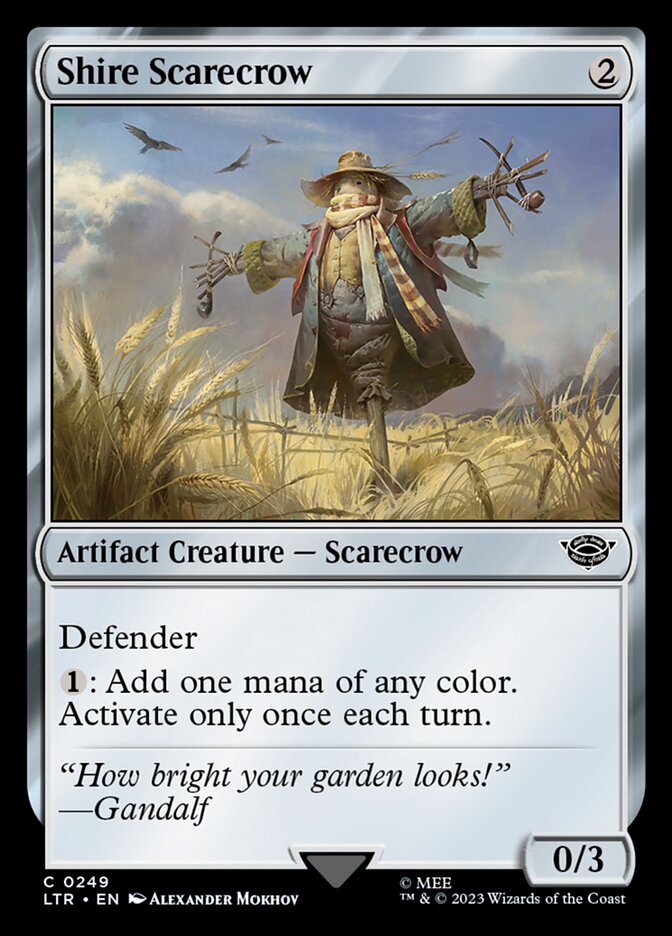 Shire Scarecrow 249 (Universes Beyond: The Lord of the Rings: Tales of Middle-earth)  - Foil