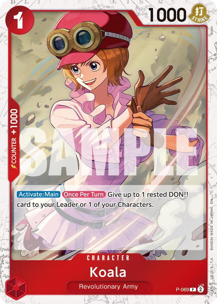 Koala P-069 (Premium Booster -The Best- Vol. 2)  - Pirate Foil