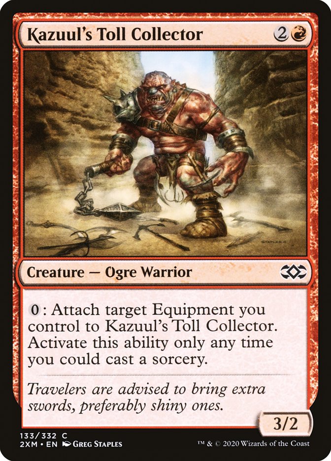 Kazuul's Toll Collector 133/332 (Double Masters) 