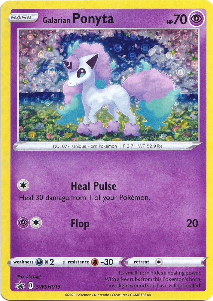 Galarian Ponyta General Mill's Promo SWSH013 (Miscellaneous Cards & Products)  - Holofoil