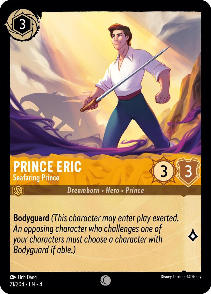 Prince Eric, Seafaring Prince 21/204 (Ursula's Return) 