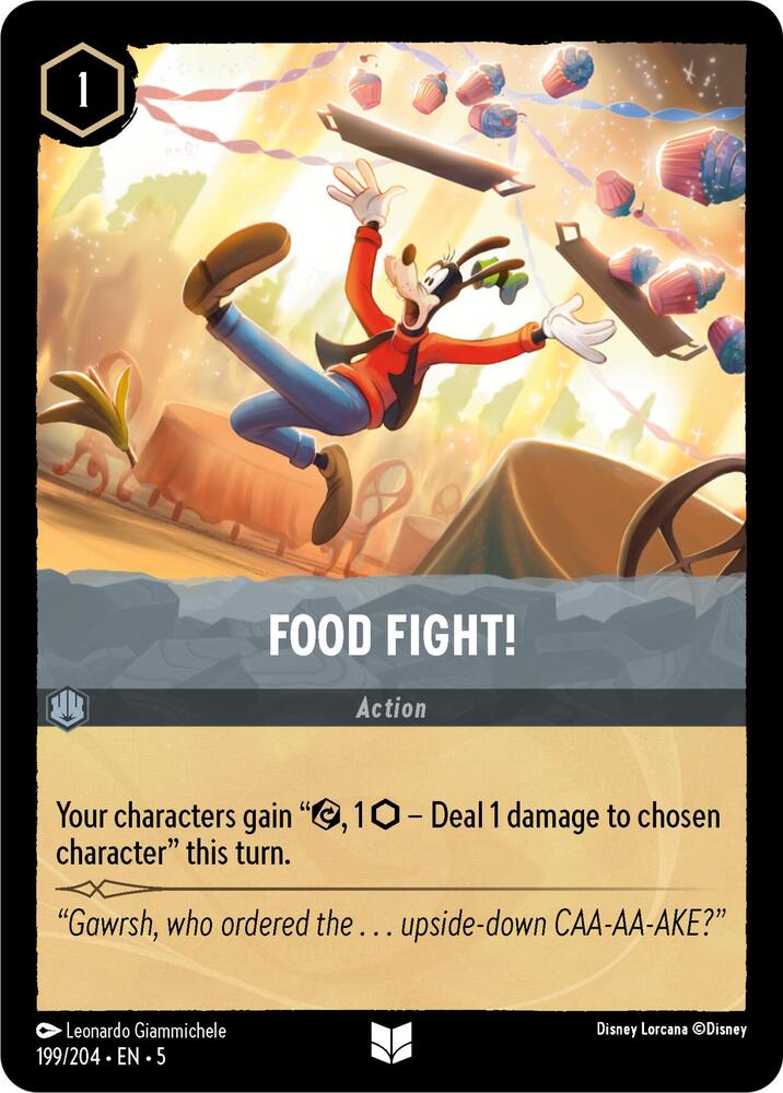Food Fight! 199/204 (Shimmering Skies) 