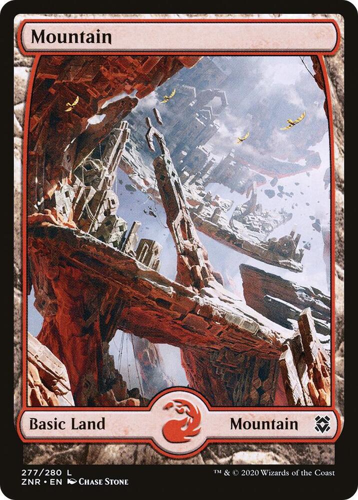 Mountain 277 (Zendikar Rising)  - Full Art