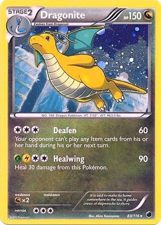 Dragonite 083/116 (Blister Exclusives)  - Cosmo Holofoil