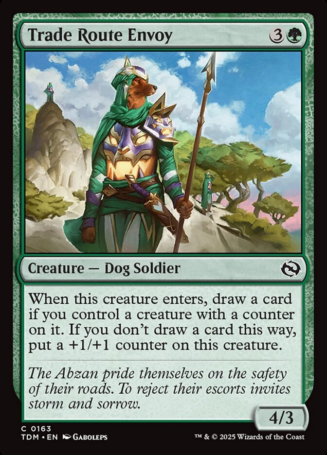 Trade Route Envoy 163/291 (Tarkir: Dragonstorm) 