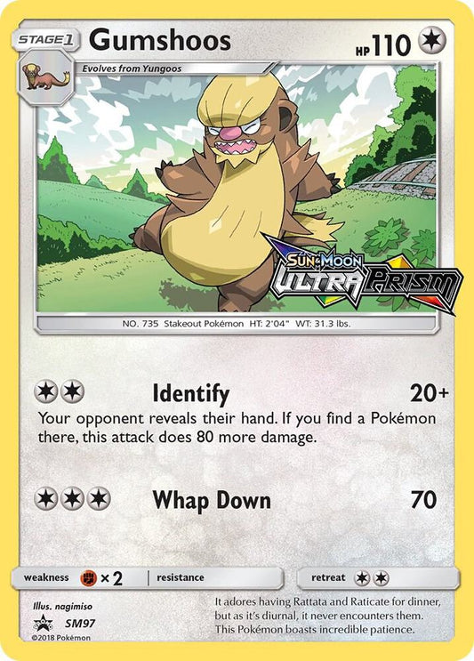 Gumshoos Prerelease SM97 (SM Promos)  - Holofoil