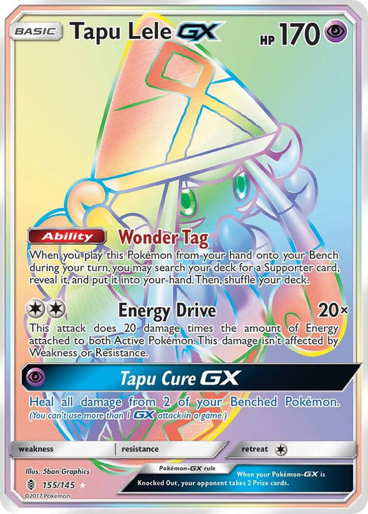 Tapu Lele GX 155/145 (SM - Guardians Rising)  - Holofoil