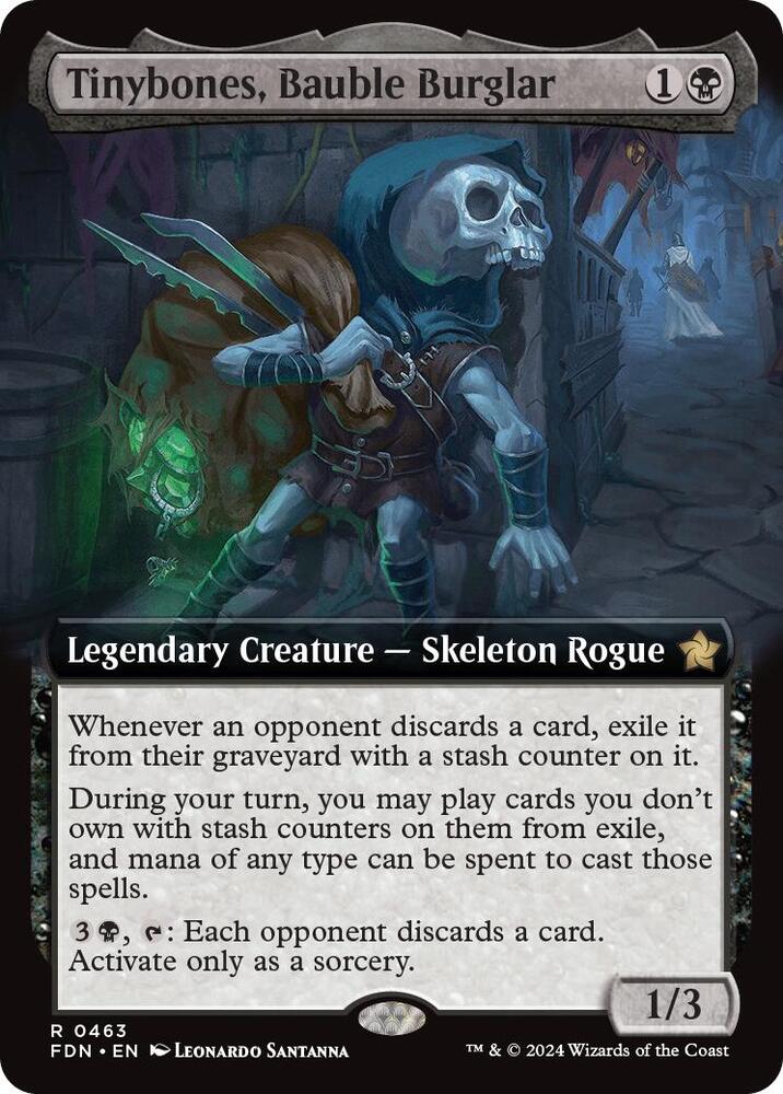 Tinybones, Bauble Burglar 463 (Foundations)  - Extended Art
