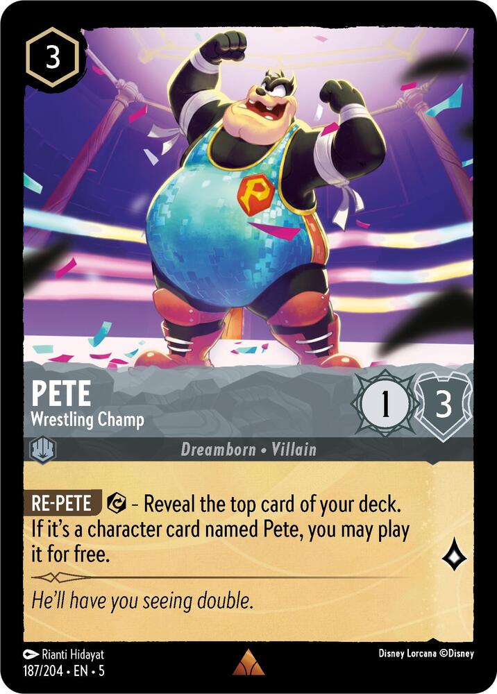 Pete, Wrestling Champ 187/204 (Shimmering Skies) 