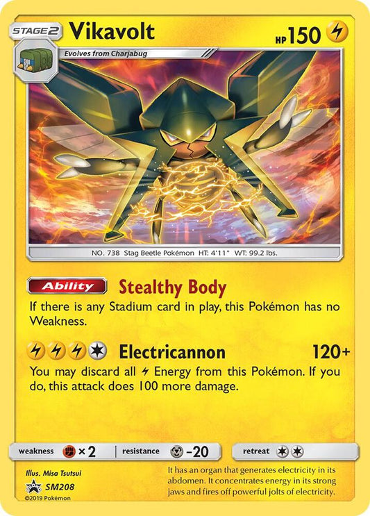 Vikavolt SM208 (SM Promos)  - Holofoil