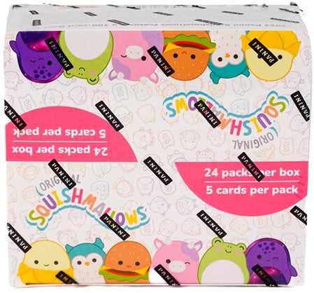 2024 Panini Squishmallows 24-Pack Retail Box (Green Shimmer Parallel!)