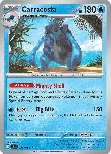 Carracosta 023/086 (SV: Black Bolt)  - Holofoil