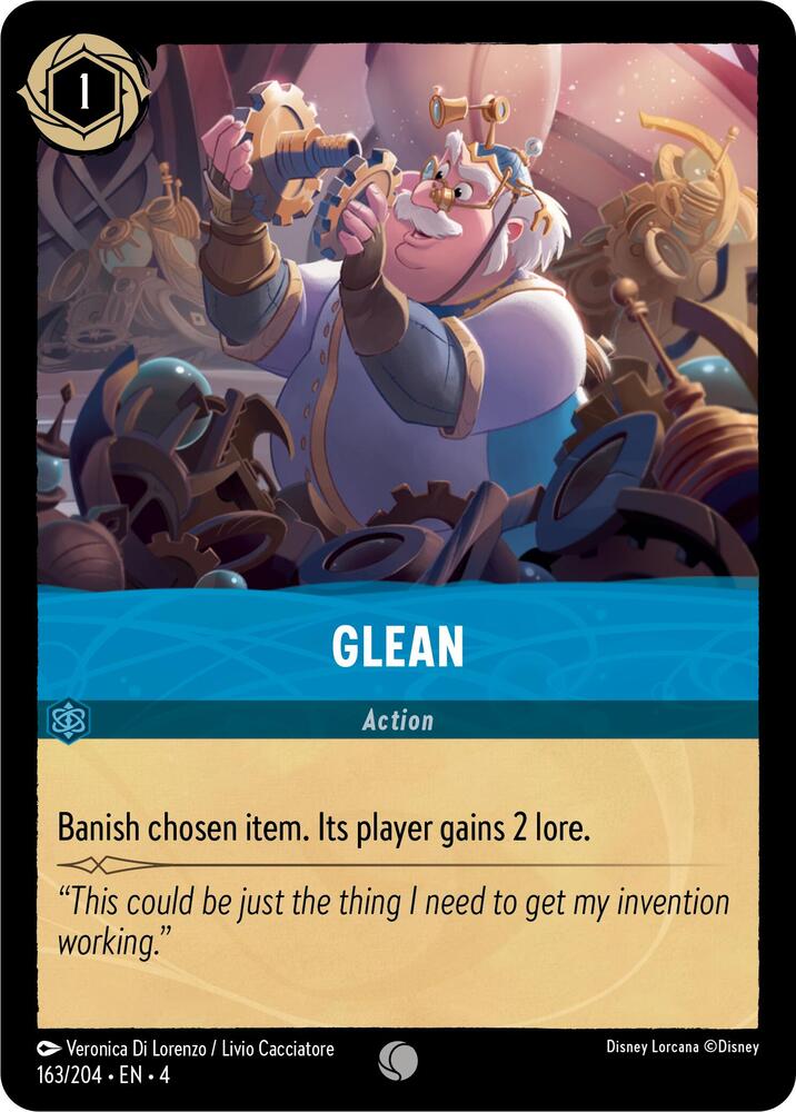 Glean 163/204 (Ursula's Return)  - Cold Foil