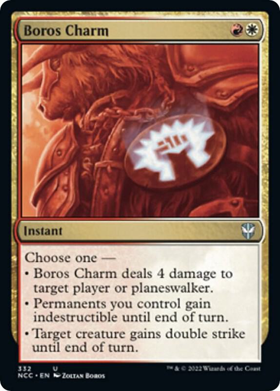 Boros Charm 332 (Commander: Streets of New Capenna) 