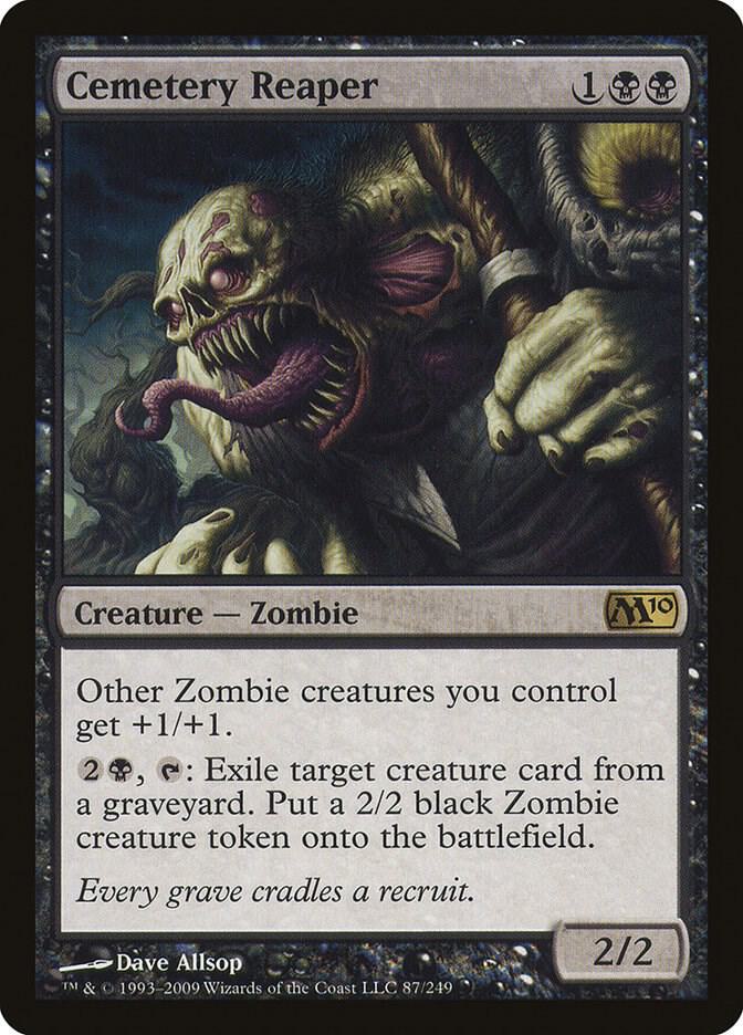 Cemetery Reaper 87/249 (Magic 2010 (M10))  - Foil