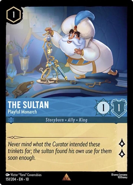 The Sultan, Playful Monarch 151/204 (Whispers in the Well) 