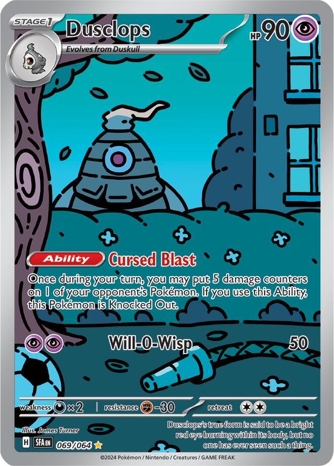 Dusclops 069/064 (SV: Shrouded Fable)  - Holofoil