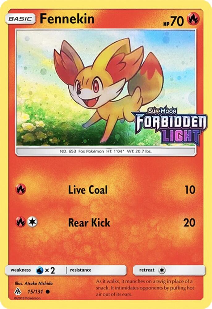 Fennekin Toys R Us Promo 15/131 (SM Promos)  - Holofoil