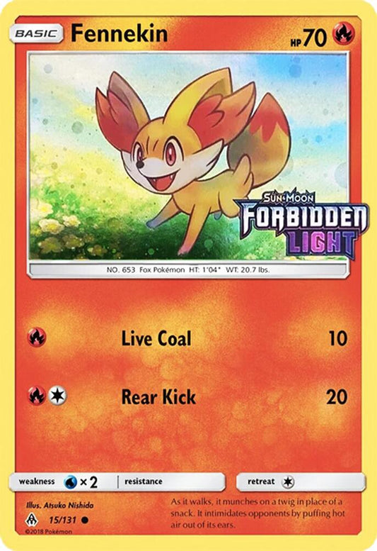 Fennekin Toys R Us Promo 15/131 (SM Promos)  - Holofoil