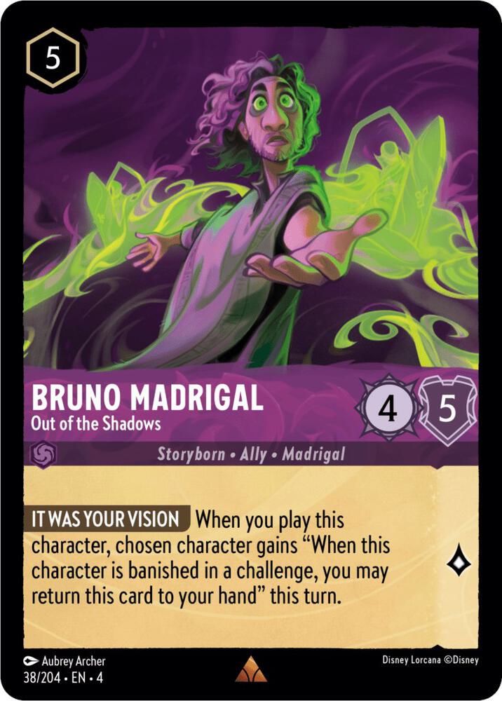 Bruno Madrigal, Out of the Shadows 38/204 (Ursula's Return) 
