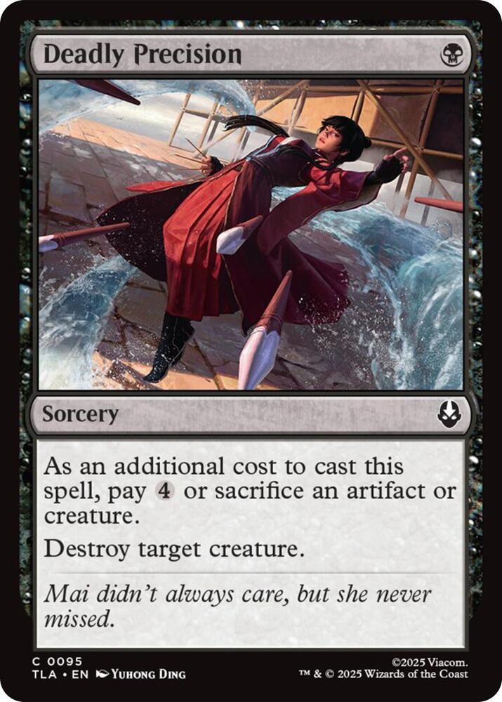 Deadly Precision 95 (Avatar: The Last Airbender)  - Foil