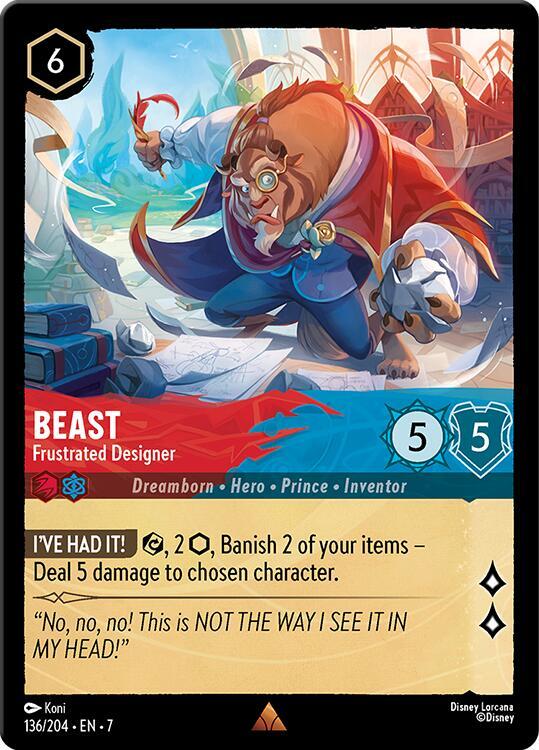 Beast, Frustrated Designer 136/204 (Archazia's Island) 