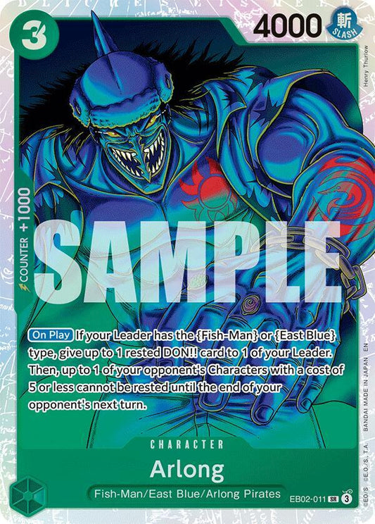 Arlong EB02-011 (Extra Booster: Anime 25th Collection)  - Foil