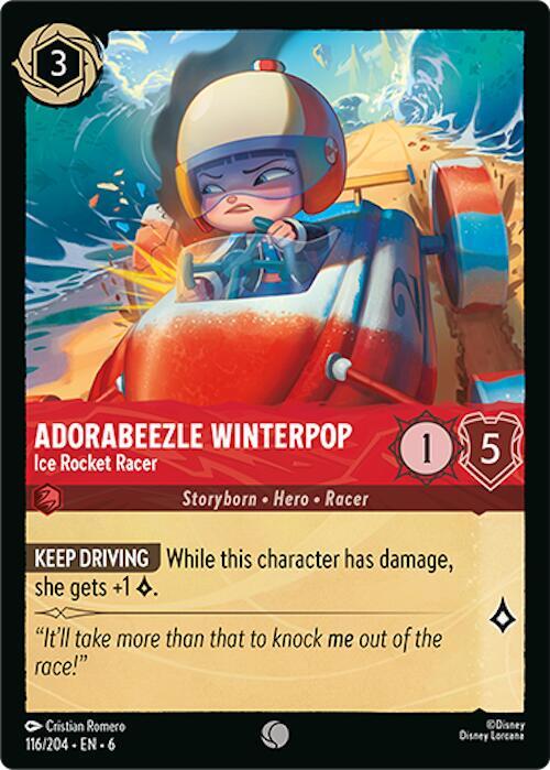 Adorabeezle Winterpop, Ice Rocket Racer 116/204 (Azurite Sea) 