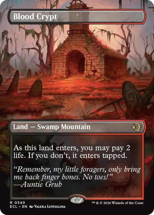 Blood Crypt 349 (Lorwyn Eclipsed)  - Borderless